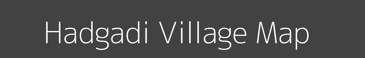 Map of Hadgadi Village in Madhya Pradesh Image