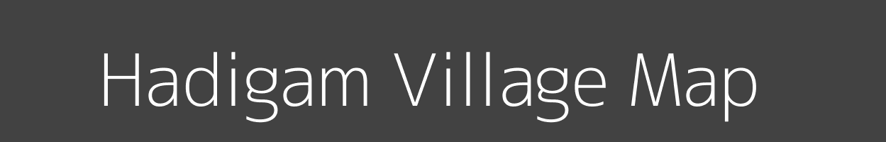 Map of Hadigam Village in Jammu and Kashmir Image