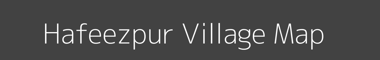 Map of Hafeezpur Village in Uttar Pradesh Image