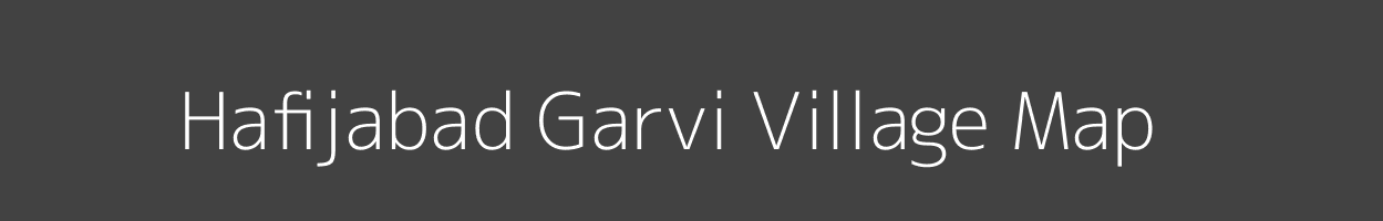 Map of Hafijabad Garvi Village in Uttar Pradesh Image