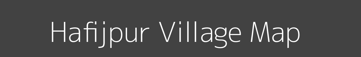 Map of Hafijpur Village in Uttar Pradesh Image