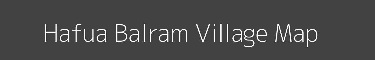 Map of Hafua Balram Village in Uttar Pradesh Image