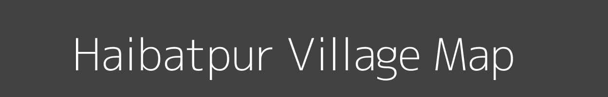 Map of Haibatpur Village in Uttar Pradesh Image