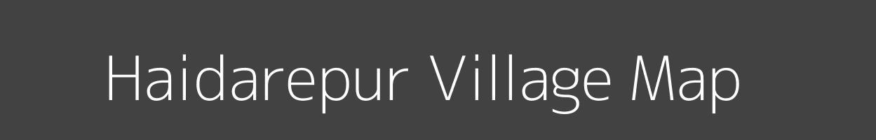 Map of Haidarepur Village in Uttar Pradesh Image