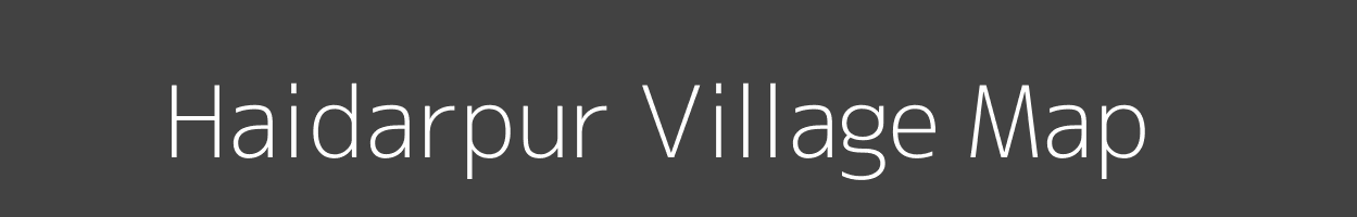 Map of Haidarpur Village in West Bengal Image