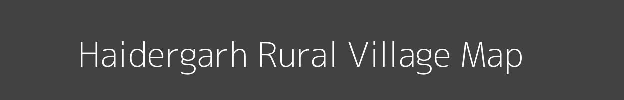 Map of Haidergarh Rural Village in Uttar Pradesh Image