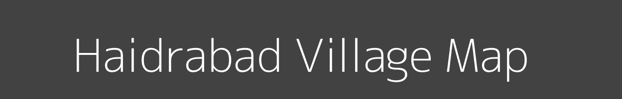 Map of Haidrabad Village in Uttar Pradesh Image