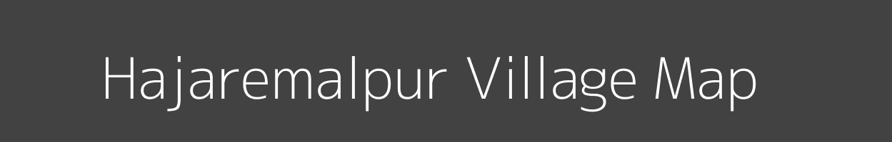 Map of Hajaremalpur Village in Uttar Pradesh Image