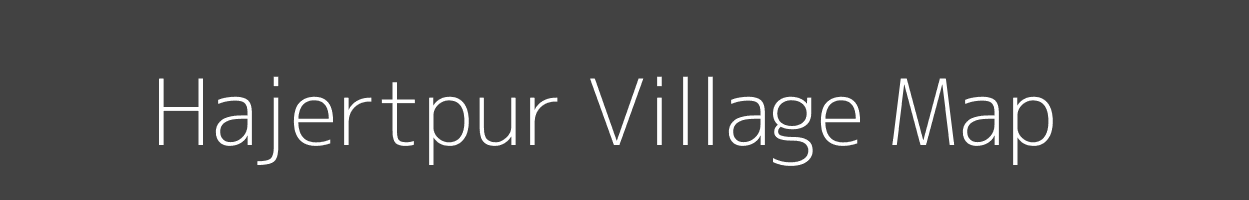 Map of Hajertpur Village in Uttar Pradesh Image