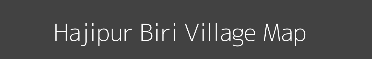 Map of Hajipur Biri Village in Uttar Pradesh Image