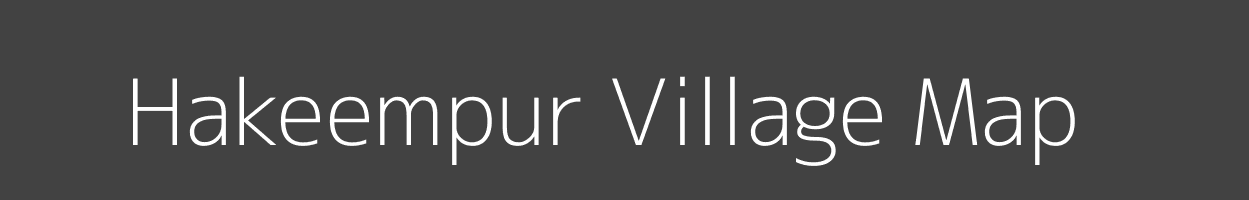 Map of Hakeempur Village in Uttar Pradesh Image