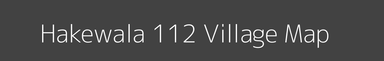 Map of Hakewala 112 Village in Punjab Image