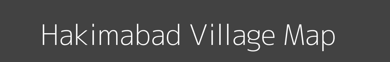 Map of Hakimabad Village in Bihar Image