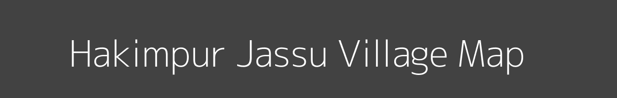 Map of Hakimpur Jassu Village in Uttar Pradesh Image