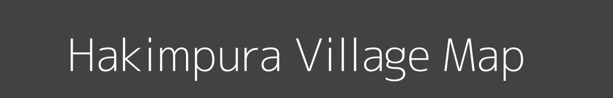 Map of Hakimpura Village in Madhya Pradesh Image