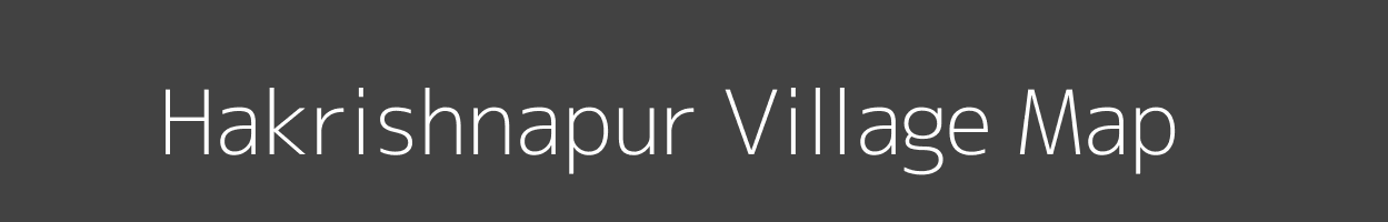 Map of Hakrishnapur Village in West Bengal Image