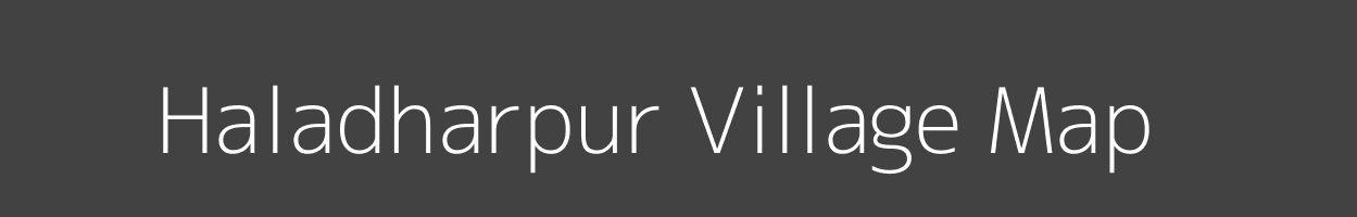 Map of Haladharpur Village in West Bengal Image