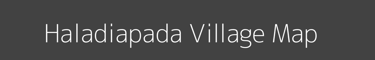 Map of Haladiapada Village in Odisha Image