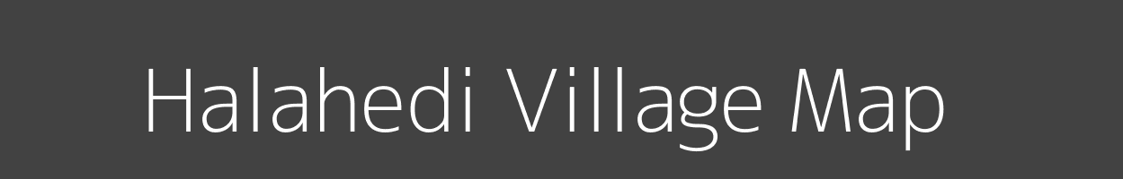 Map of Halahedi Village in Madhya Pradesh Image