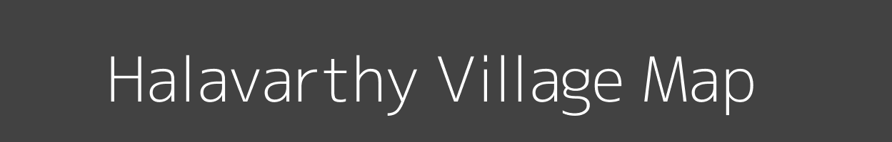 Map of Halavarthy Village in Karnataka Image