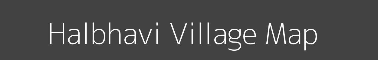 Map of Halbhavi Village in Karnataka Image