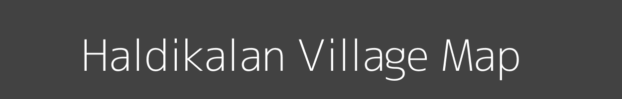 Map of Haldikalan Village in Uttar Pradesh Image