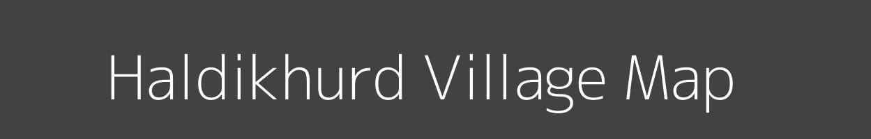 Map of Haldikhurd Village in Uttar Pradesh Image