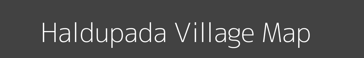 Map of Haldupada Village in Madhya Pradesh Image