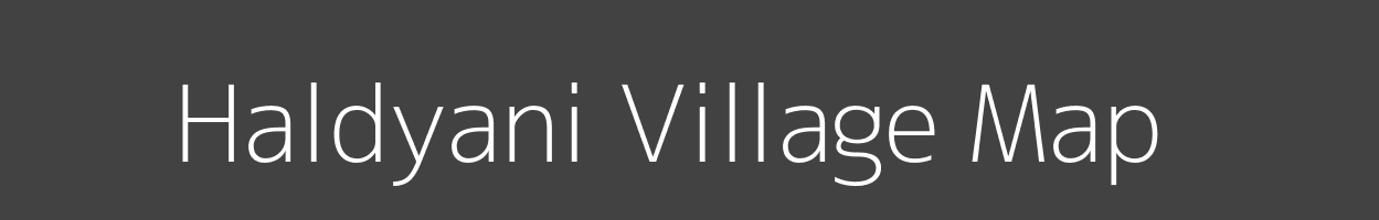 Map of Haldyani Village in Uttarakhand Image