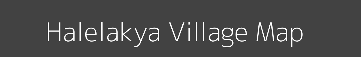Map of Halelakya Village in Karnataka Image