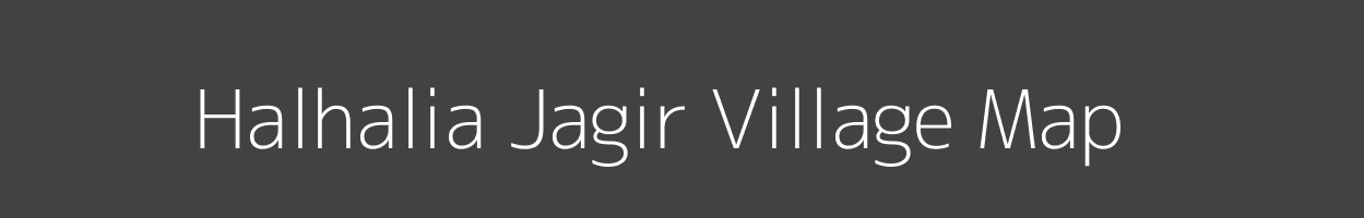 Map of Halhalia Jagir Village in Bihar Image