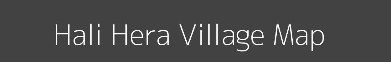 Map of Hali Hera Village in Rajasthan Image
