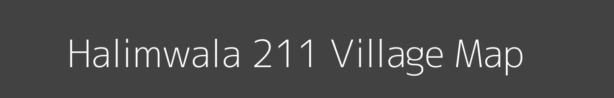 Map of Halimwala 211 Village in Punjab Image