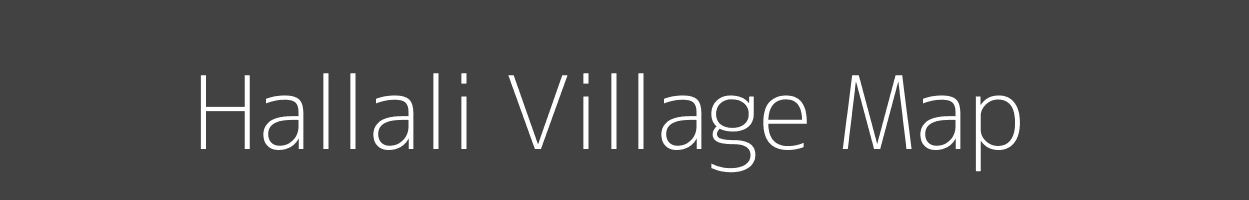 Map of Hallali Village in Maharashtra Image