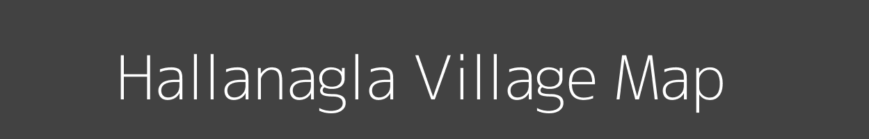 Map of Hallanagla Village in Uttar Pradesh Image