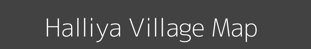 Map of Halliya Village in Uttar Pradesh Image