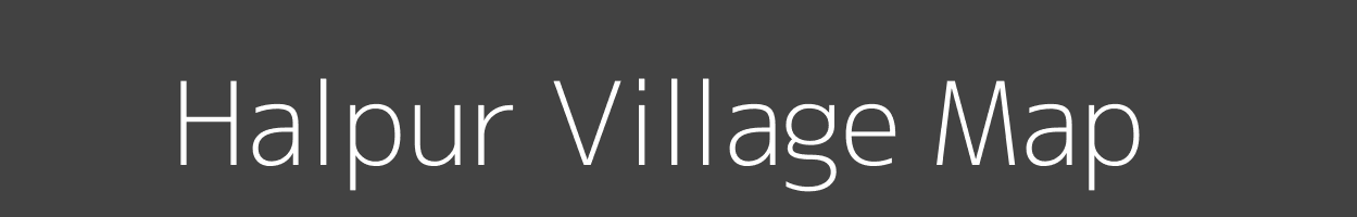 Map of Halpur Village in Uttar Pradesh Image