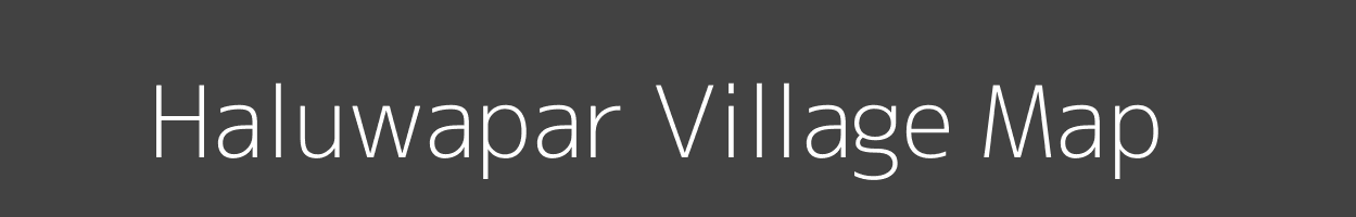 Map of Haluwapar Village in Uttar Pradesh Image