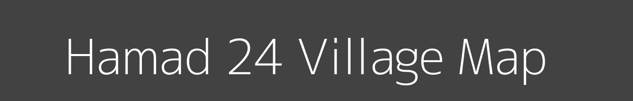 Map of Hamad 24 Village in Punjab Image