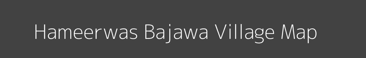 Map of Hameerwas Bajawa Village in Rajasthan Image