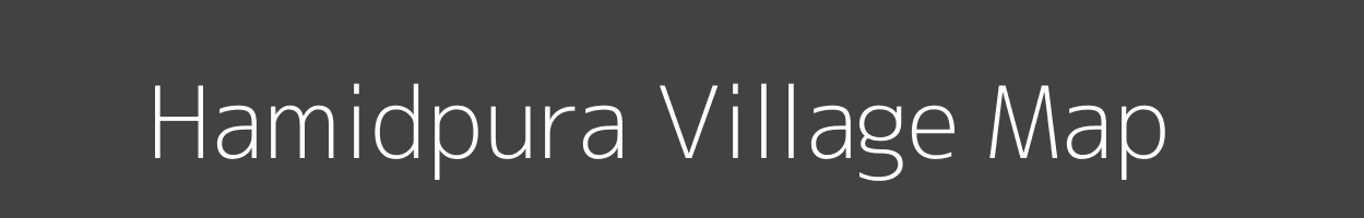 Map of Hamidpura Village in Madhya Pradesh Image