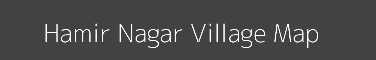 Map of Hamir Nagar Village in Rajasthan Image