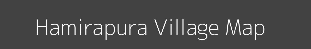 Map of Hamirapura Village in Madhya Pradesh Image