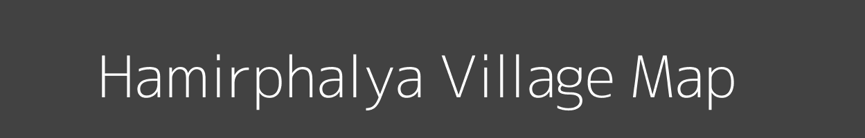 Map of Hamirphalya Village in Madhya Pradesh Image