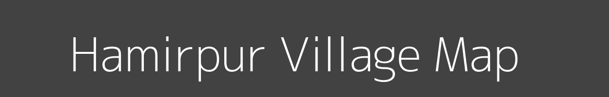 Map of Hamirpur Village in Madhya Pradesh Image