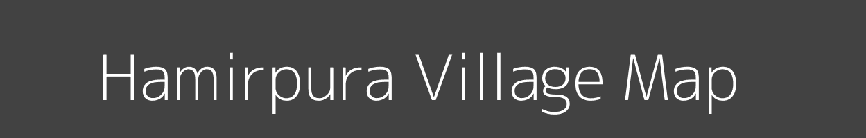 Map of Hamirpura Village in Madhya Pradesh Image