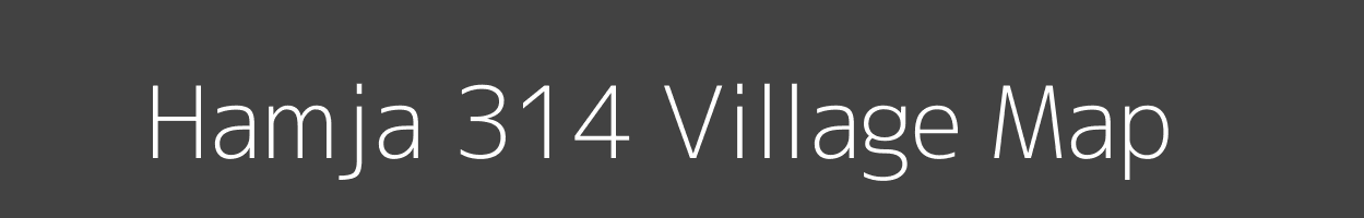 Map of Hamja 314 Village in Punjab Image