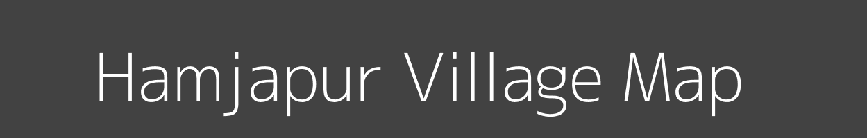 Map of Hamjapur Village in Uttar Pradesh Image