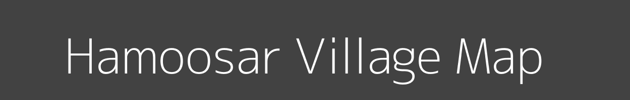 Map of Hamoosar Village in Rajasthan Image