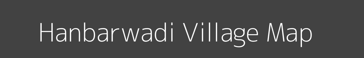 Map of Hanbarwadi Village in Maharashtra Image